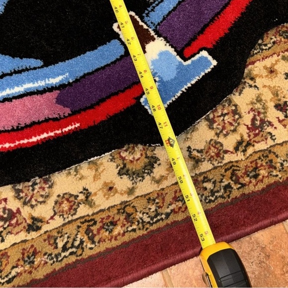 HUGE 5’ x 4’ Chinatown Market Dunking Eagle Basketball Heavyweight Area Rug NEW - Picture 7 of 10